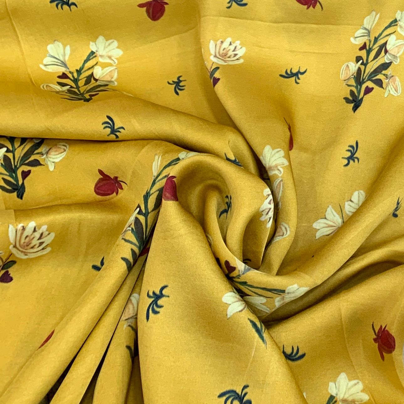 Yellow Flower Print