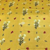 Yellow Flower Print