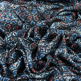 Black Ajrakh Print