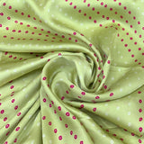 Green Bandhini Print