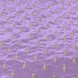 Dark Lavender Tissue Sequence Embroidery