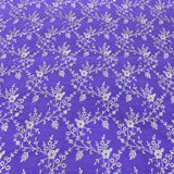 Lavender Silk Brocade