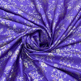 Lavender Silk Brocade