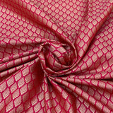 Pink Silk Brocade