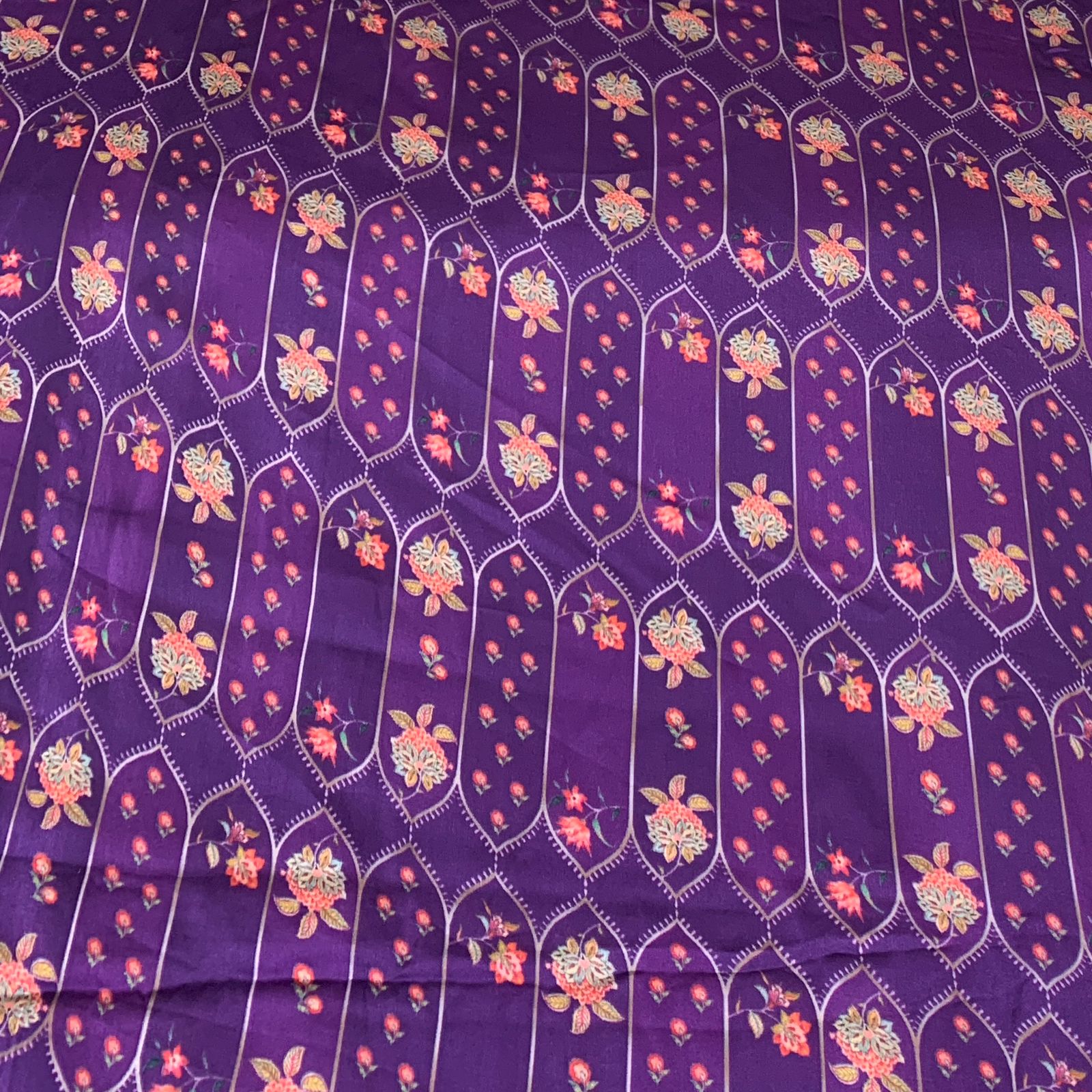 Purple Flower Print