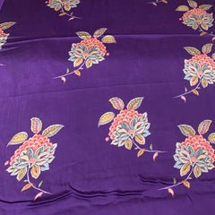 Purple Flower Print