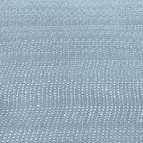 Pastel Blue Slub Silk Embroidery