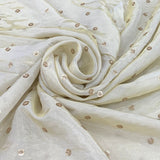 Natural Tissue Butti Embroidery