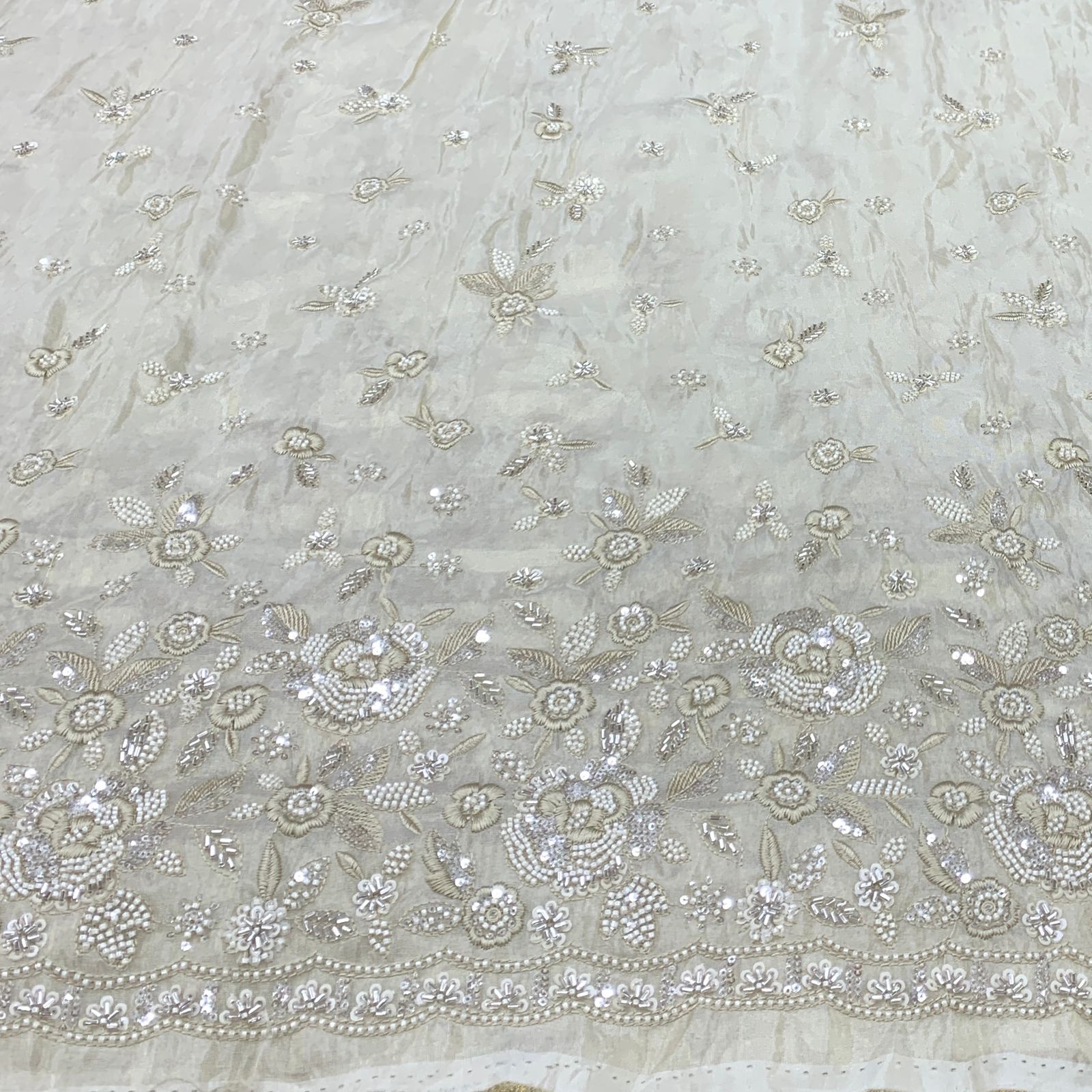 Natural Tissue Cut Dana  Embroidery