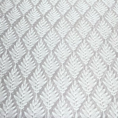 Light Grey Chanderi Thread Embroidery