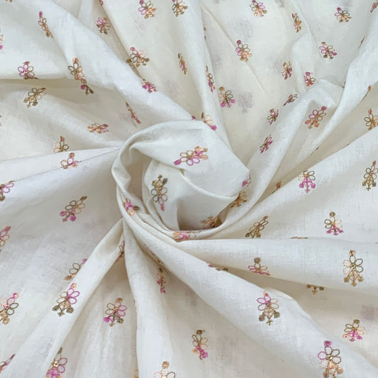 Cotton Embroidery Fabric