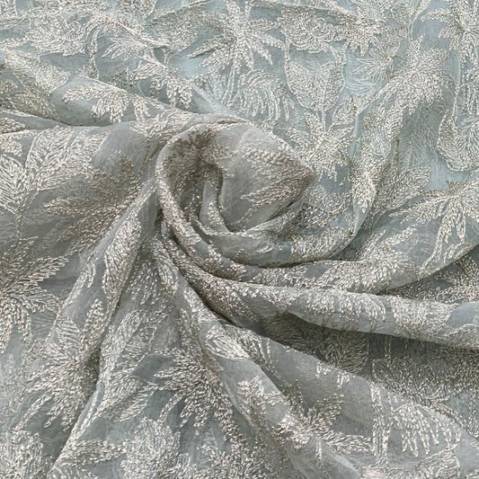 Organza Embroidery Fabric