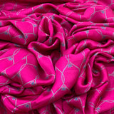 Modal Satin Printed Fabric