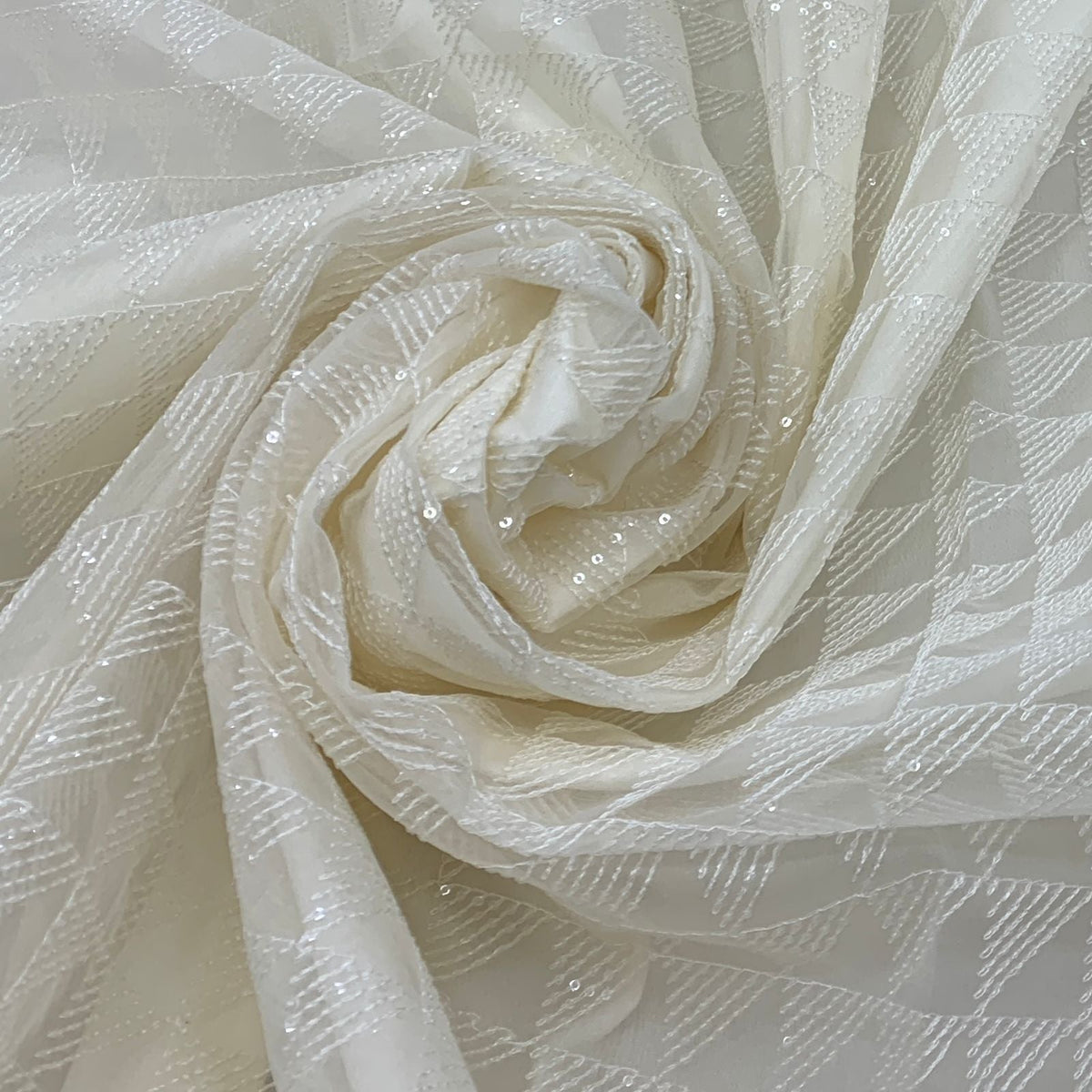 Organza Embroidery Fabric