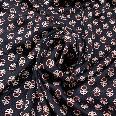 Gajji Satin Printed Fabric