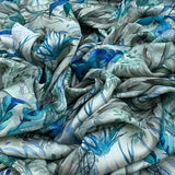 Modal Satin Printed Fabric