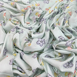 Rayon Printed Fabric