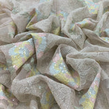 Organza Embroidery Fabric