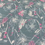 Cotton Lawn Printed Fabric