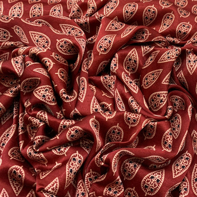 Gajji Satin Printed Fabric