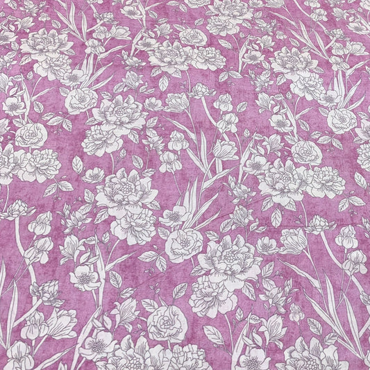 Cotton Lawn Printed Fabric