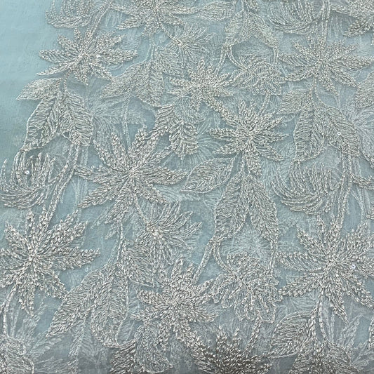 Organza Embroidery Fabric