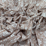 Chanderi Embroidery Fabric