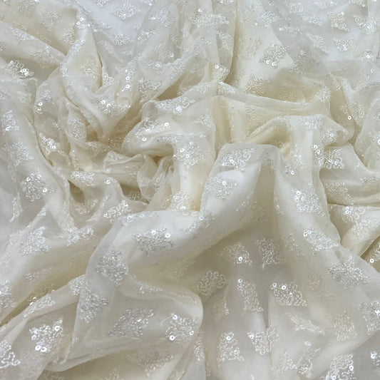 Organza Embroidery Fabric