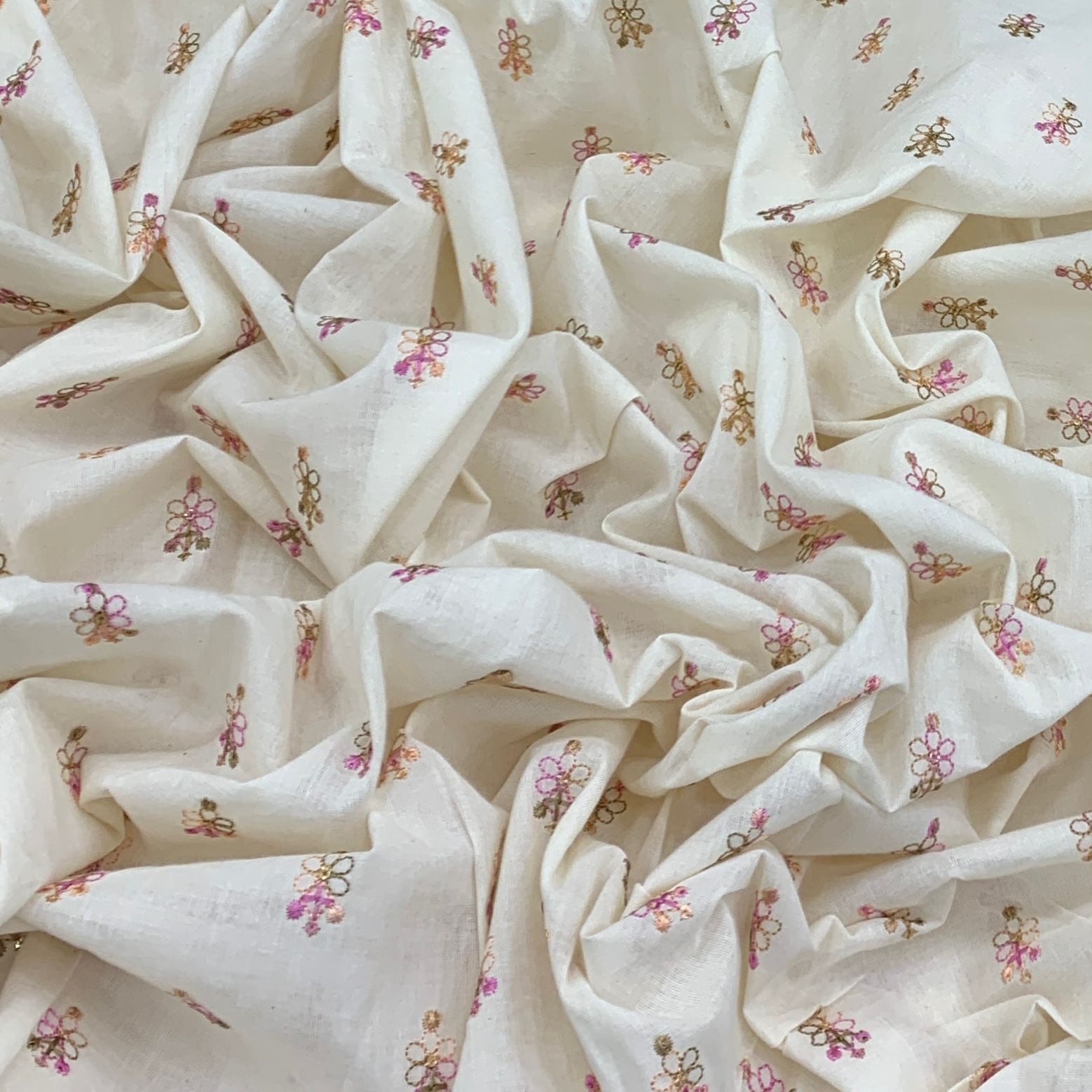 Cotton Embroidery Fabric