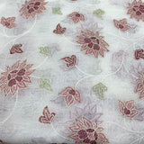 Chanderi Embroidery Fabric