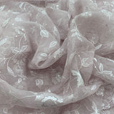 Organza Embroidery Fabric