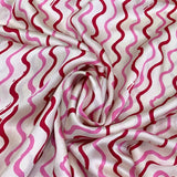 Modal Satin Printed Fabric