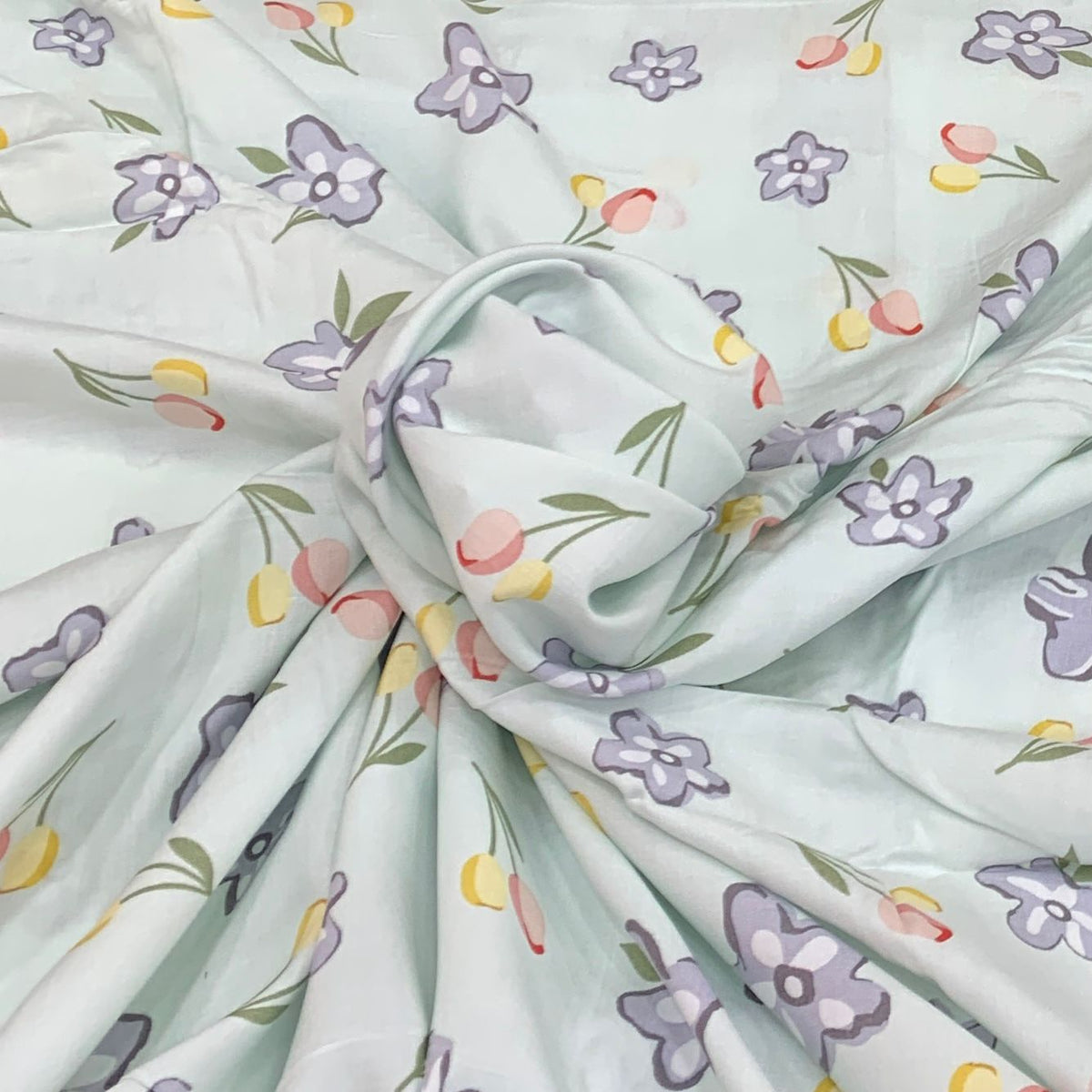 Rayon Printed Fabric