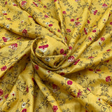 Tusser Silk Embroidery Fabric