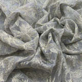 Organza Embroidery Fabric