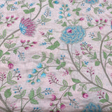 Tusser Silk Embroidery Fabric