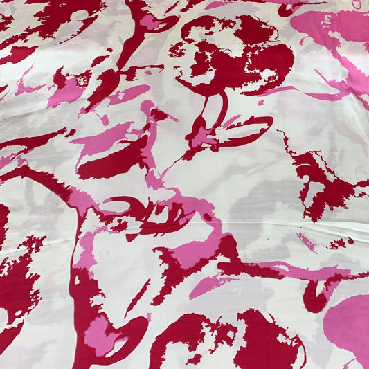 Modal Satin Printed Fabric