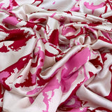 Modal Satin Printed Fabric