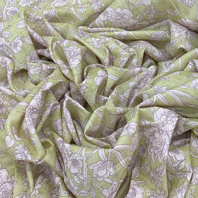 Cotton Lawn Printed Fabric