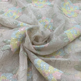 Organza Embroidery Fabric