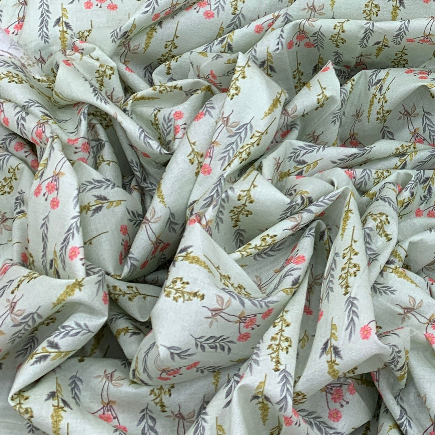 Cotton Lawn Printed Fabric