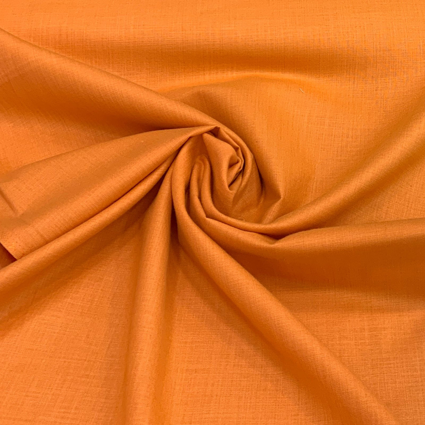 Light Orange Pink Plain Cotton Matka Fabric