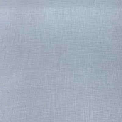 Grayish Blue Plain Cotton Matka Fabric