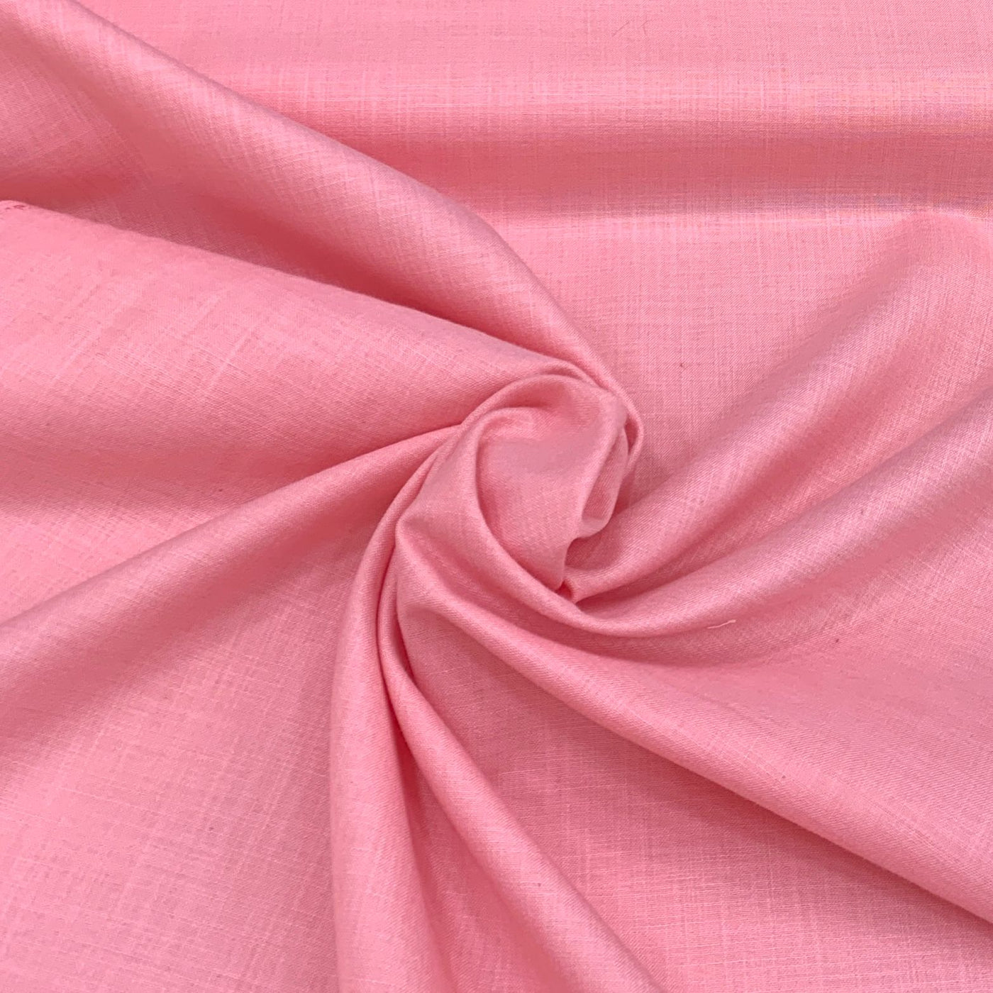 Baby Pink Plain Cotton Matka Fabric