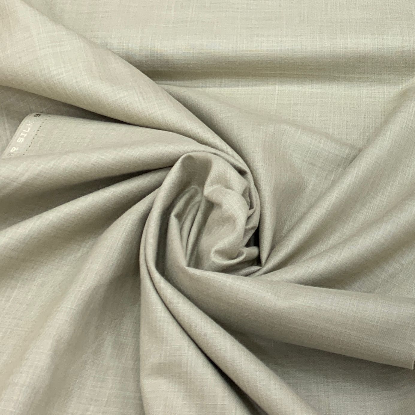 Light Gold Plain Cotton Matka Fabric