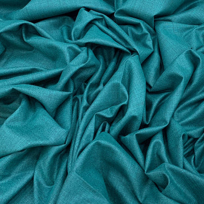 Rama Green Plain Cotton Matka Fabric