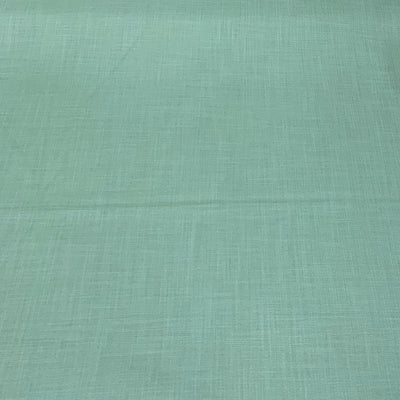 Light Pastel Green Plain Cotton Matka Fabric
