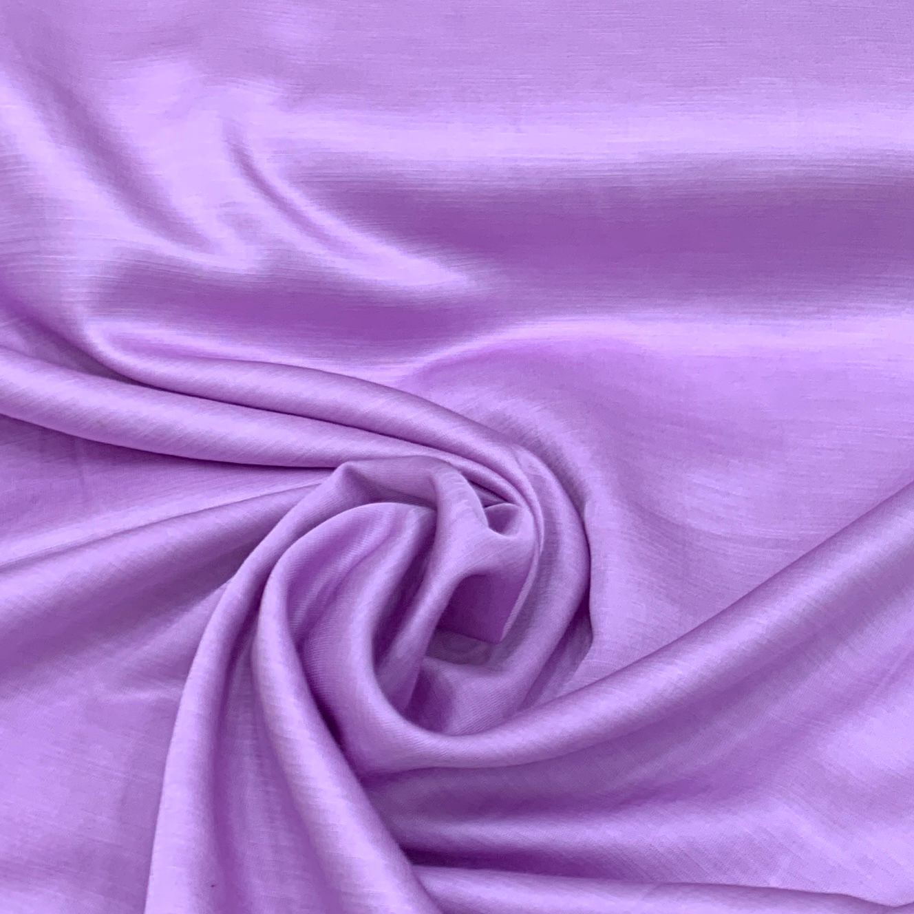 Lavender Plain Satin Linen Fabric