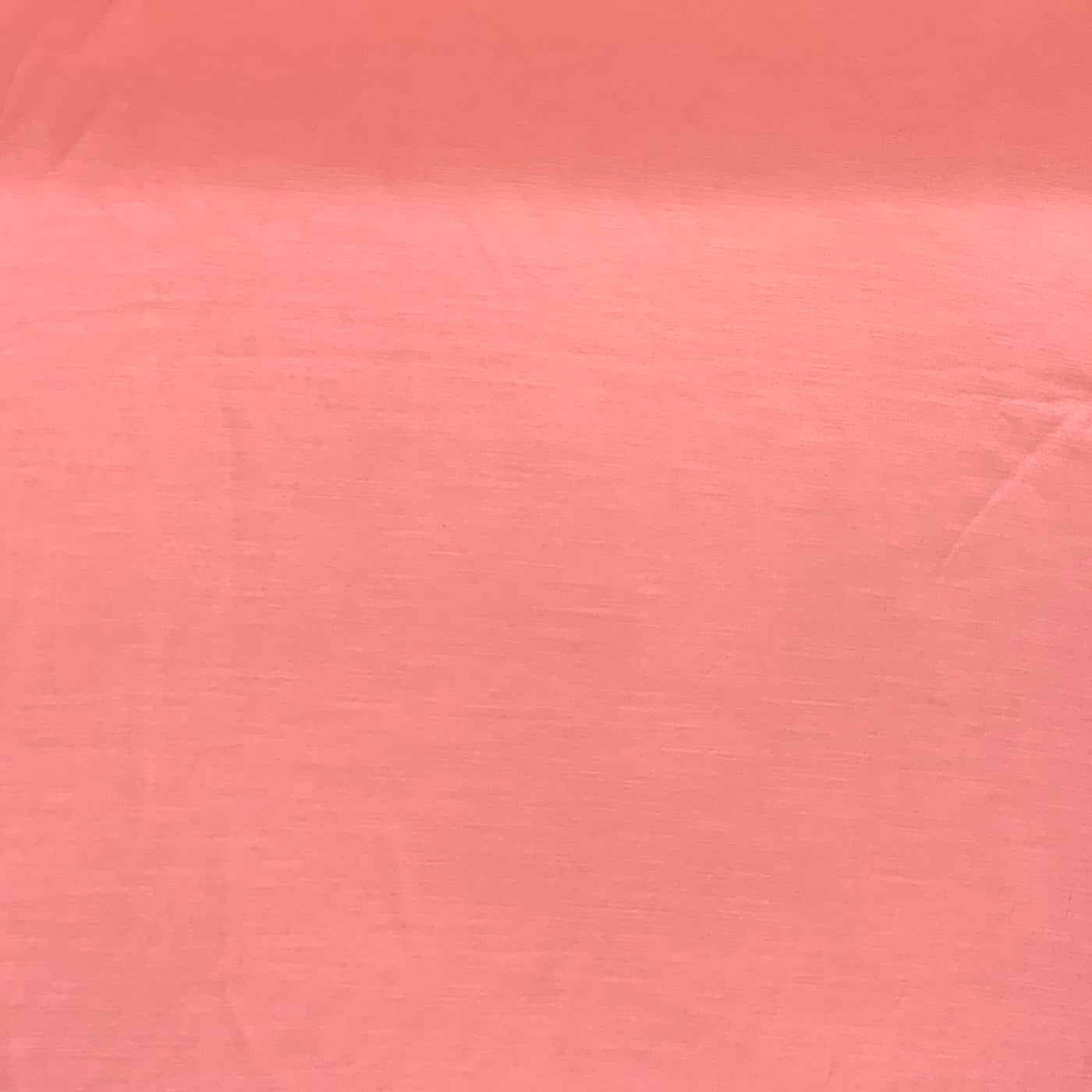 Dark Peach Plain Satin Linen Fabric