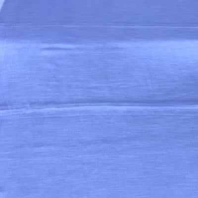 Ink Blue Plain Satin Linen Fabric